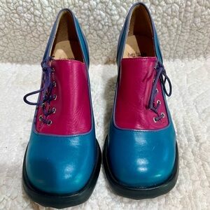 John Fluevog, MINI BEE’S KNEES SHOE WITH SIDE-LACE